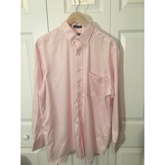 IZOD Men's Long Sleeve Casual Dress Shirt - Size:‎ Lg 16 1/2 32/33 - Picture 1 of 5